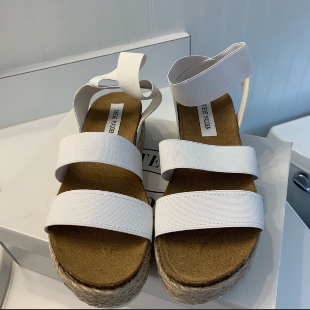 Steve Madden Kimmie Flatform Espadrille Sandals - Picture 8 of 8